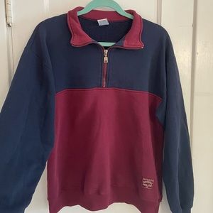 Russel athletics quarter zip